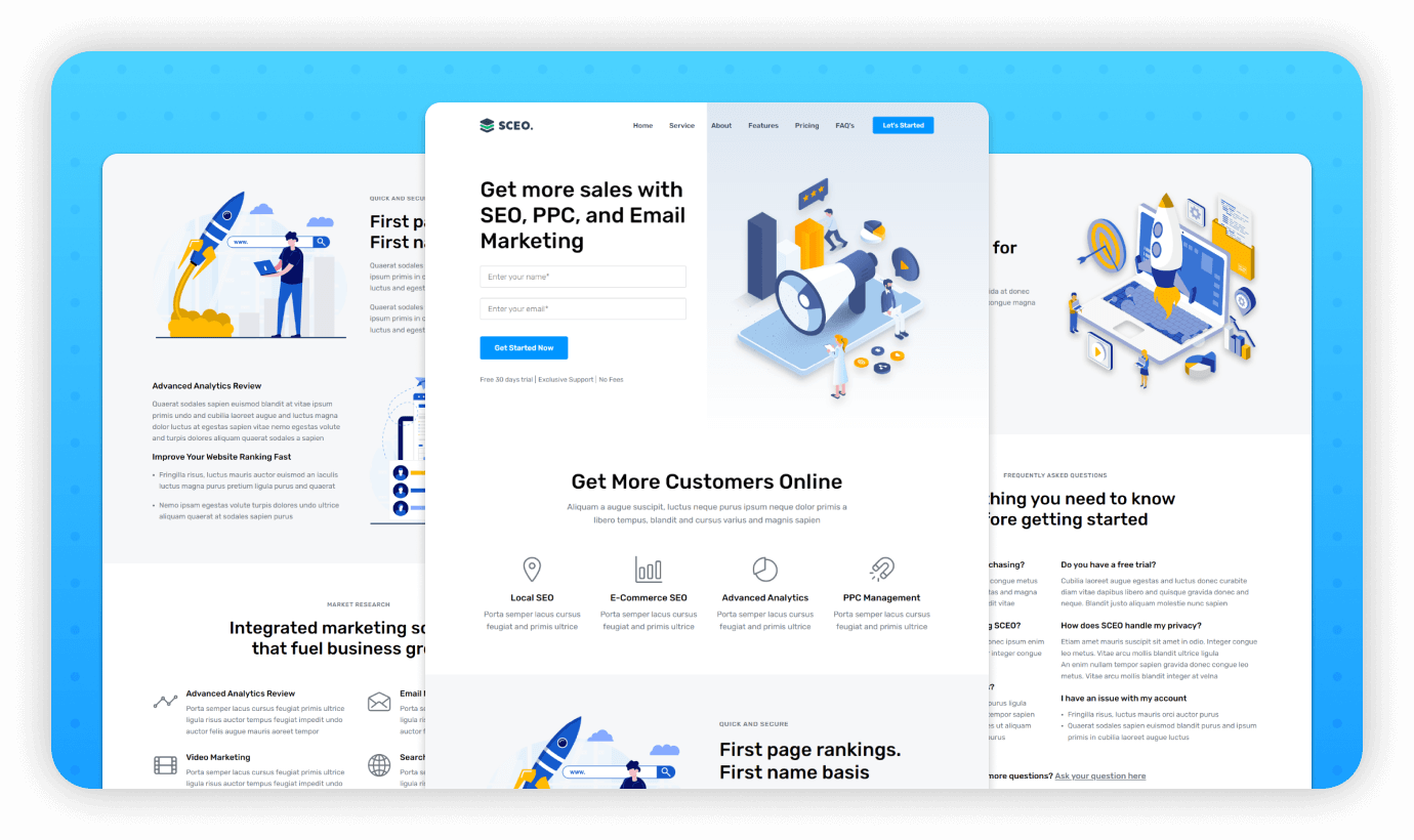 SCEO SEO Agency Website